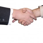 shake hands