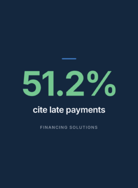 51.2% of nonprofit credit applicants cite late payments — Financing Solutions